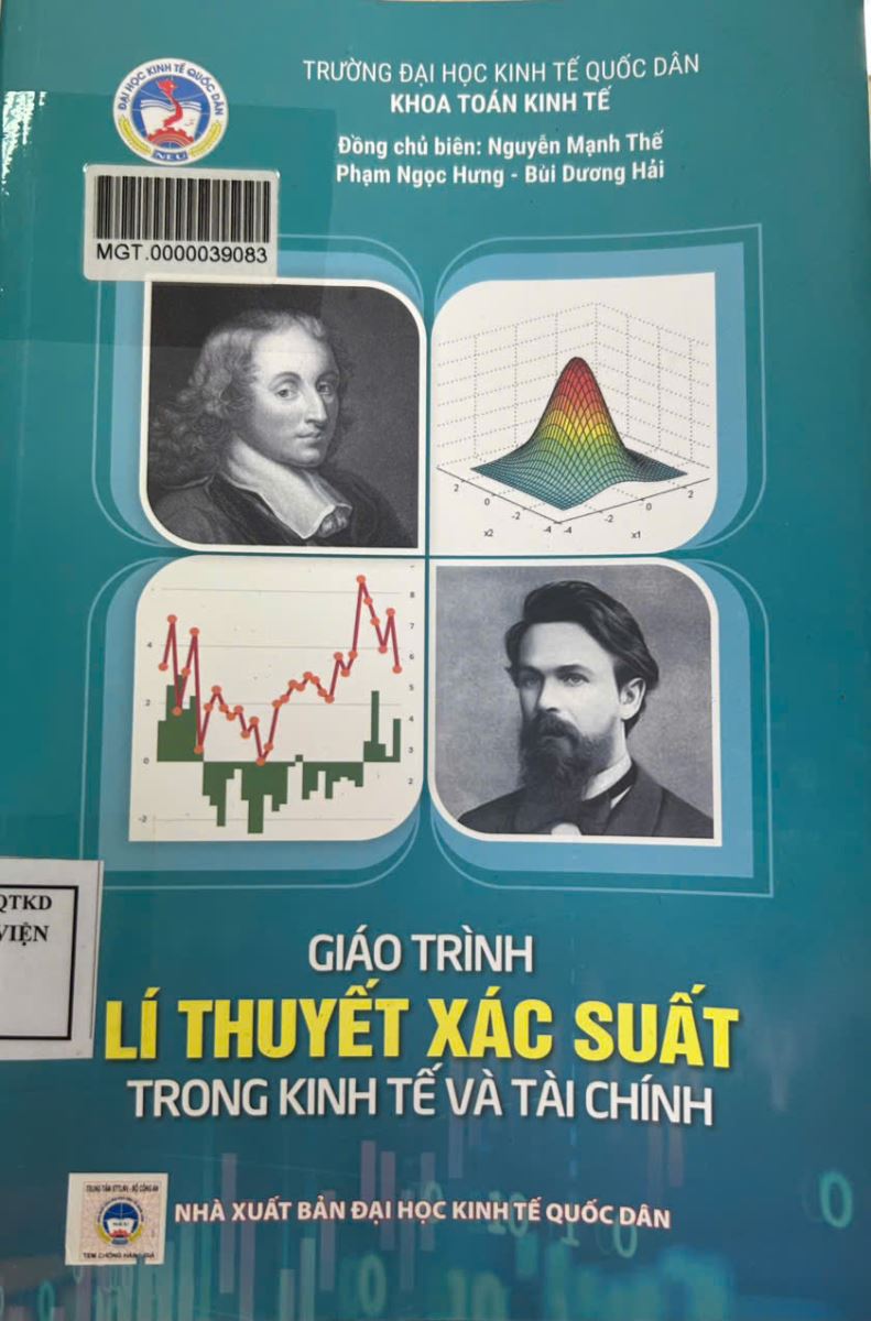Giáo trình Lí thuyết Xác xuất trong Kinh tế và tài chính