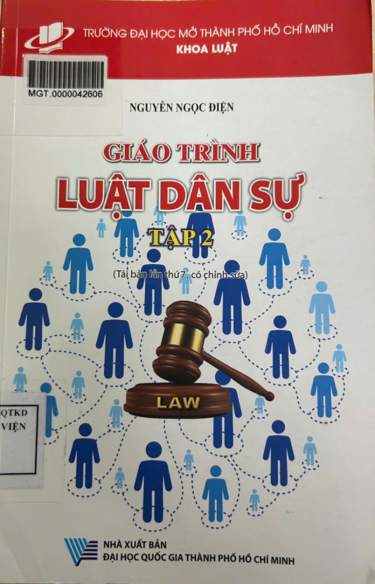 Giáo trình Luật dân sự - Tập 2